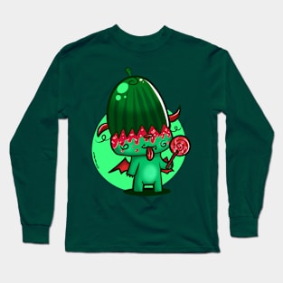 watermelon monster Long Sleeve T-Shirt